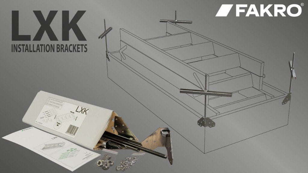 Fakro LXK montagehoeken voor vlizotrap, Doe-het-zelf en Verbouw, Ladders en Trappen, Nieuw, Trap, 2 tot 4 meter, Ophalen of Verzenden