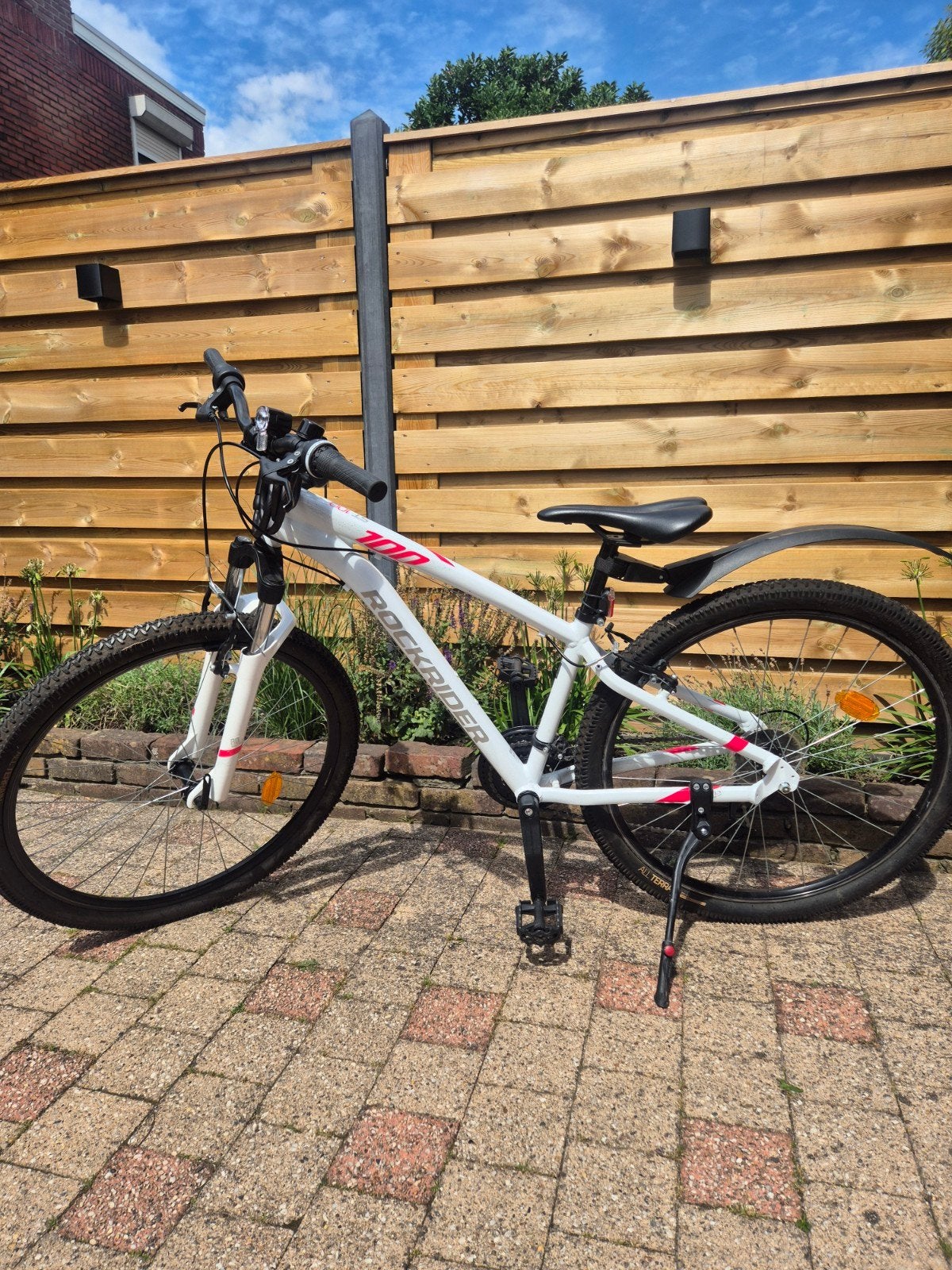 Als Nieuw! Decathlon Rockrider ST100 dames/meiden mountainbi, 10 tot 15 versnellingen, Ophalen, Overige merken, Overige maten