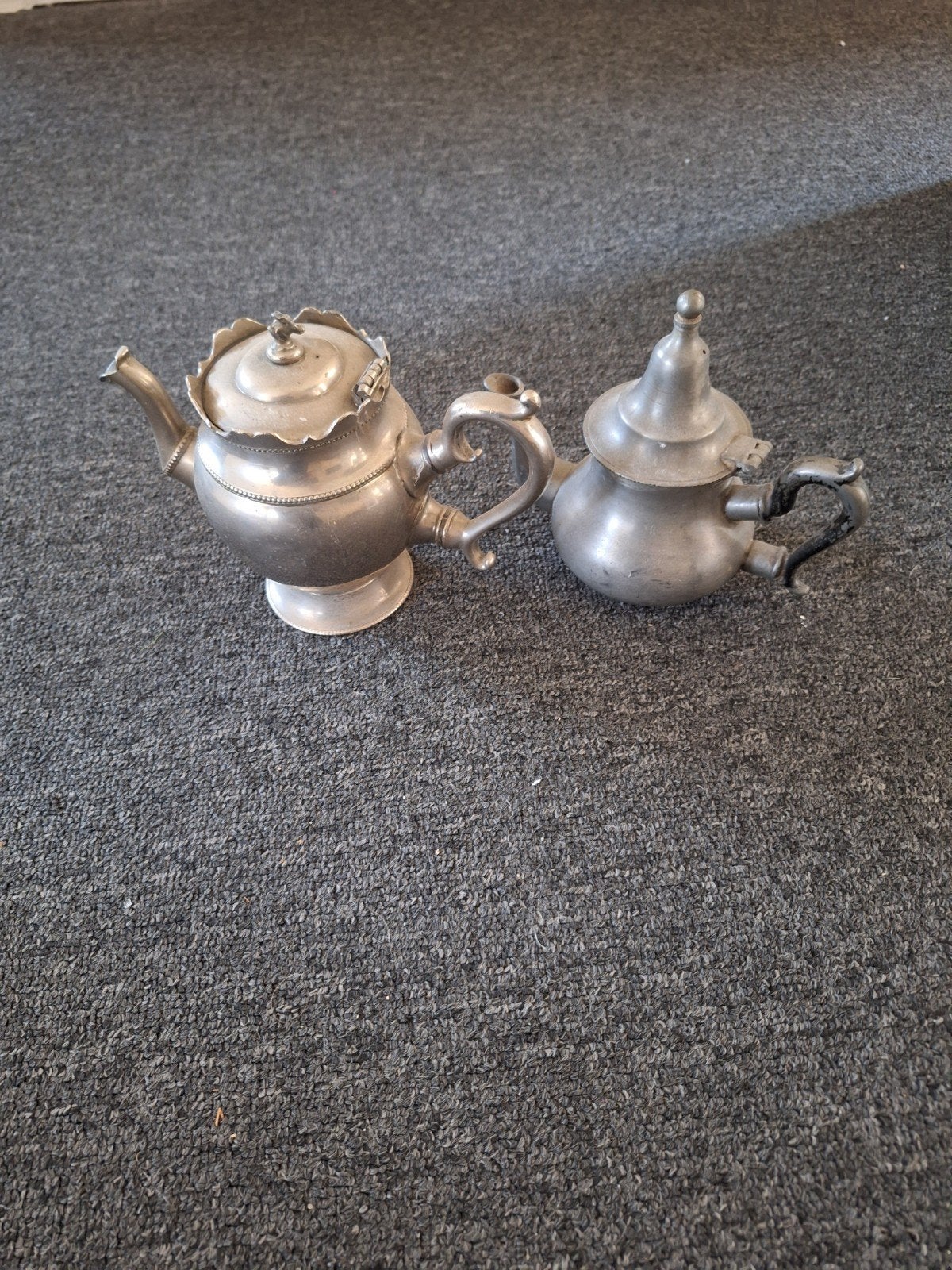 twee thee potjes word niet opgestuurd, Ophalen