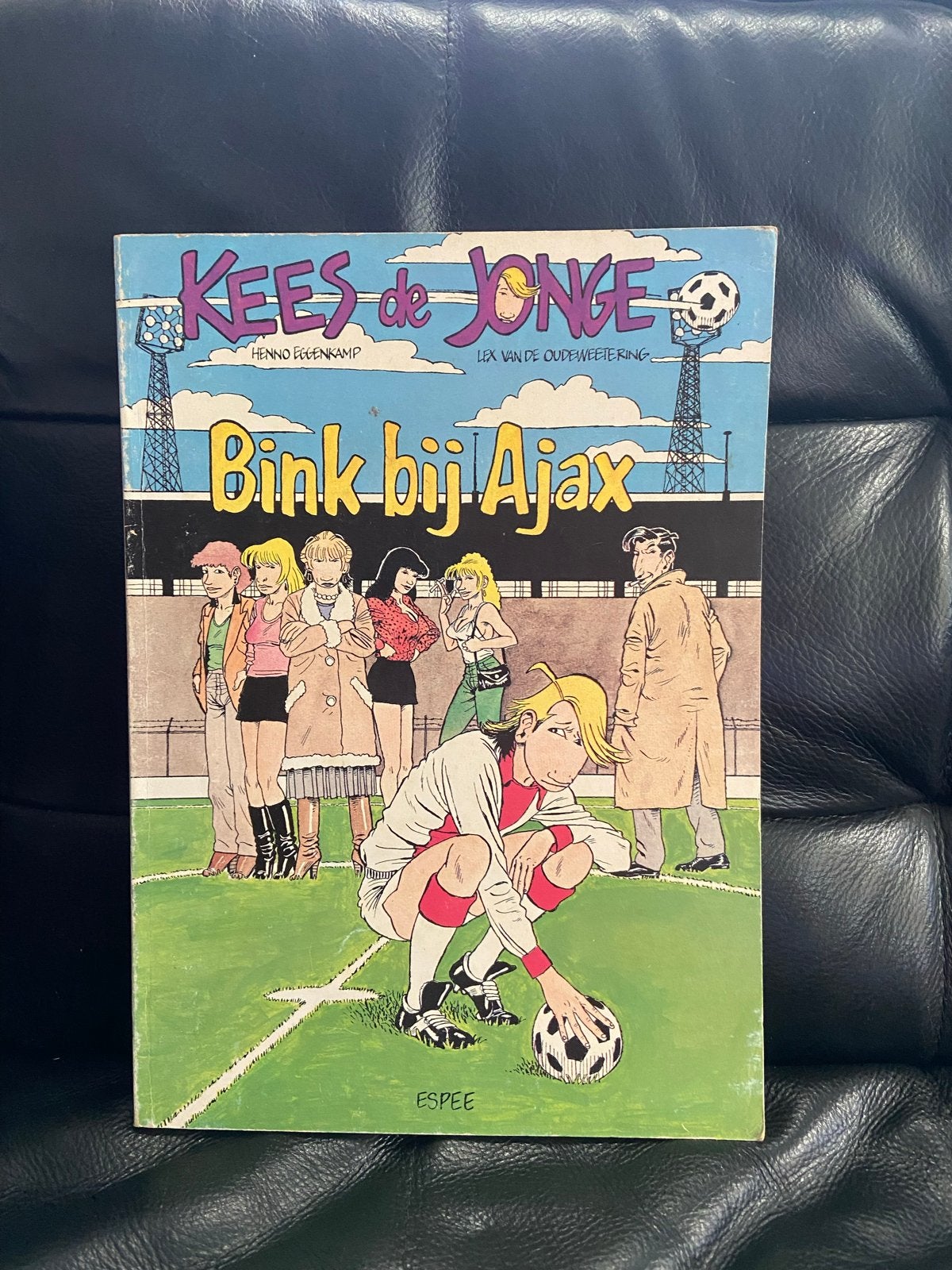 Kees de Jonge: Bink bij Ajax - Henno Eggenkamp, Boeken, Eén stripboek, Ophalen of Verzenden, Gelezen