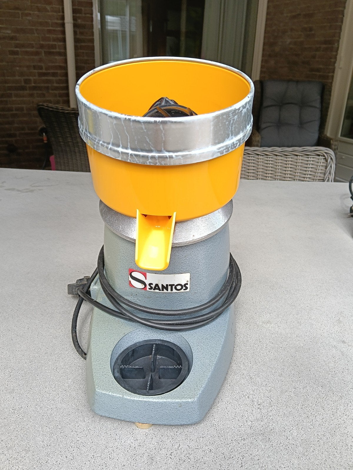 Santos Citruspers - Professionele Elektrische Sapmachine, Ophalen, Gebruikt, Elektrisch, Citruspers
