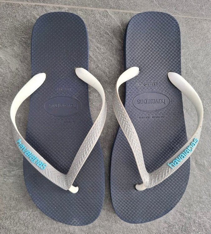 Havaianas maat 43/44, Ophalen of Verzenden, Zo goed als nieuw, Havaianas, Slippers