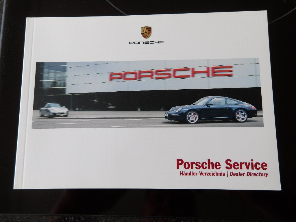 Porsche Service Dealer Directory - Händler-Verzeichnis, Porsche AG, Ophalen of Verzenden, Zo goed als nieuw, Porsche
