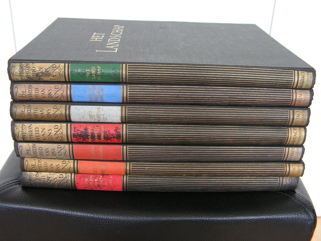De schoonheid van ons land; deel 1, 4 en 5; 1946-1949, Boeken, Ophalen of Verzenden, 20e eeuw of later, Gelezen