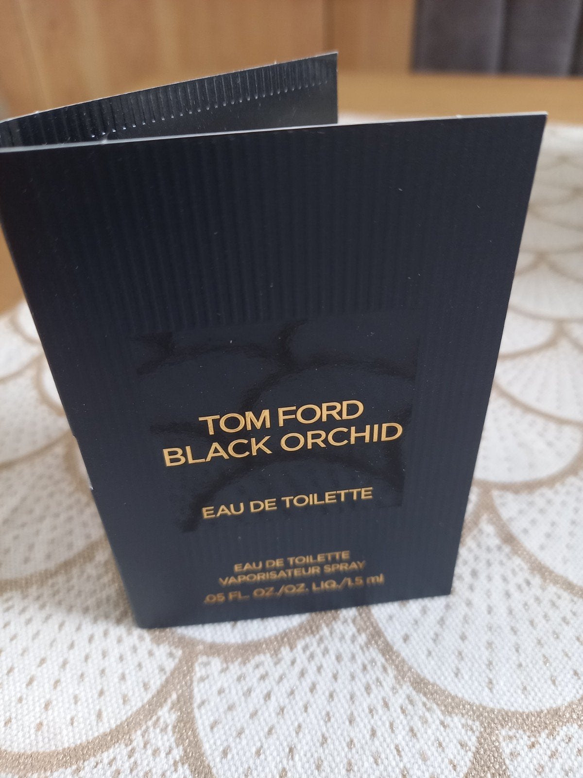 Proefje  Black Orchid van Tom Ford, Sieraden, Tassen en Uiterlijk, Uiterlijk | Parfum, Ophalen of Verzenden