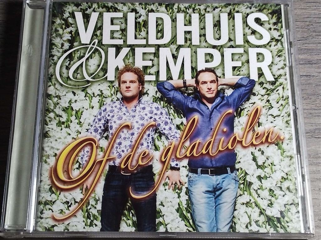 Veldhuis & Kemper - Of De Gladiolen [Gesigneerd], Ophalen of Verzenden, Gebruikt, Levenslied of Smartlap