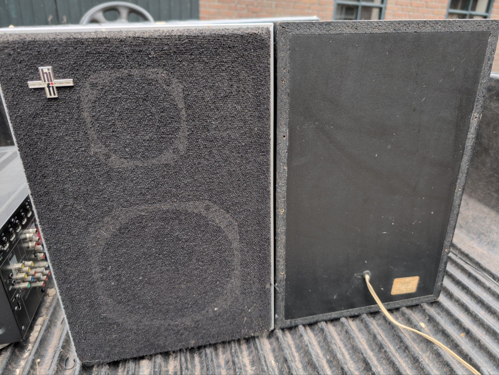 Philips 482 Speakerset - Set van 2, Stereo speakers, Philips, Gebruikt, Ophalen of Verzenden
