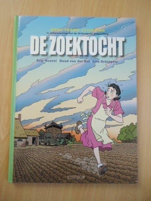 De Zoektocht, Hardcover stripboek, Eric Heuvel, Boeken, Stripboeken, Eén stripboek, Ophalen of Verzenden, Zo goed als nieuw