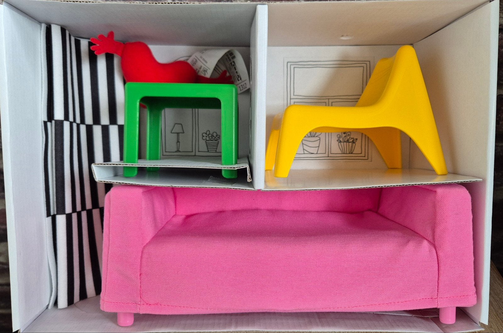 IKEA Huset poppen meubel set, Ophalen of Verzenden, Zo goed als nieuw