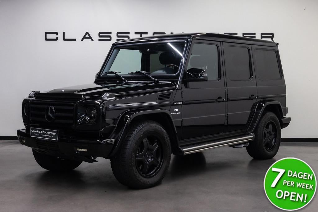Mercedes-Benz G-Klasse AMG 55 Kompressor Lang Btw auto, Fisc, Gebruikt, G-Klasse, 7 stoelen, Zwart