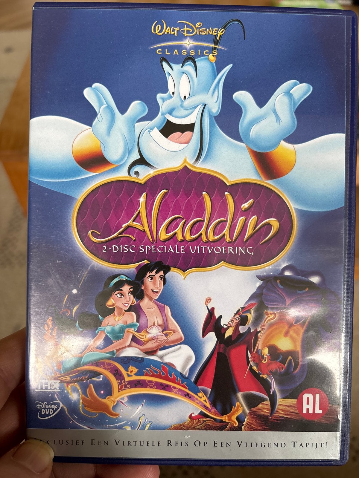 Disney Classics: Aladdin 2-Disc Speciale Uitvoering DVD, Bonusmateriaal, Animatie, Alle leeftijden, Nederlands