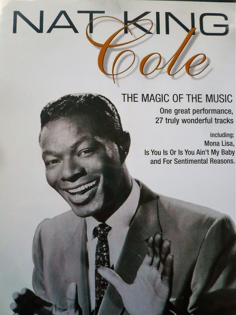 Nat King Cole The Magic of the Music DVD + CD., Ophalen of Verzenden, 1960 tot 1980, Zo goed als nieuw, Jazz