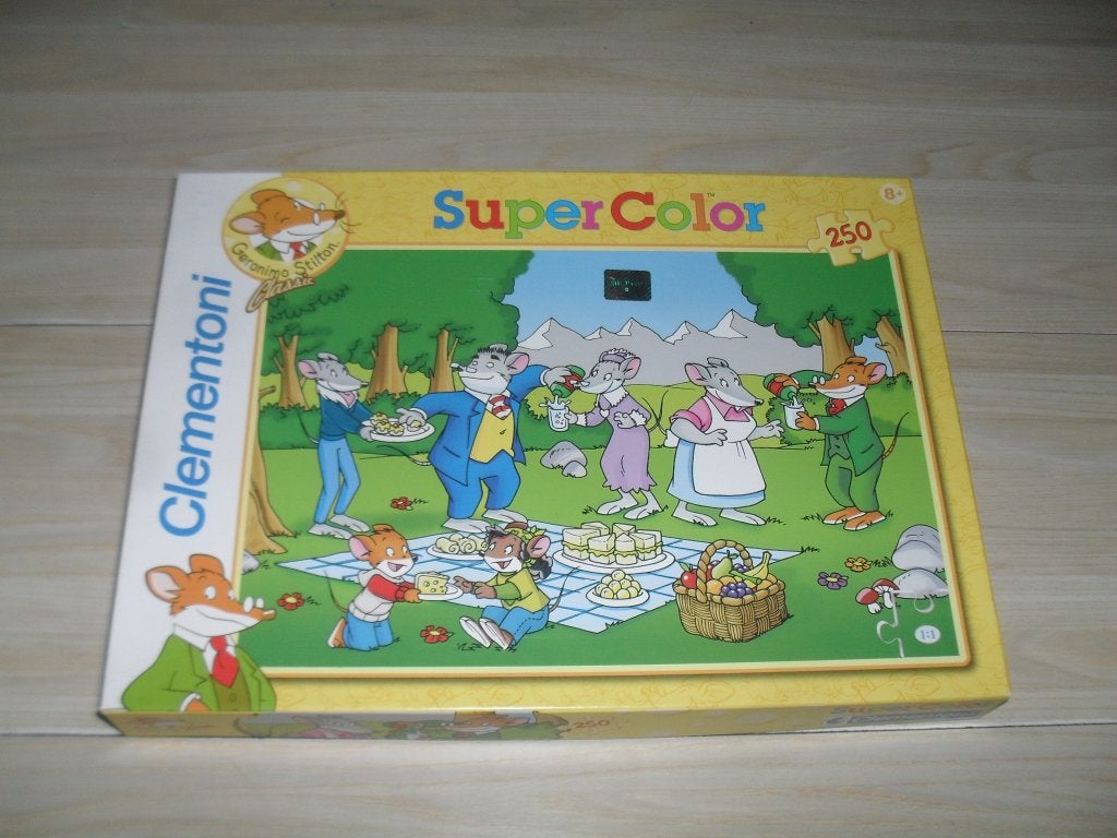 Geronimo Stilton puzzle 250 stukjes, Ophalen, Minder dan 500 stukjes, Zo goed als nieuw, Legpuzzel