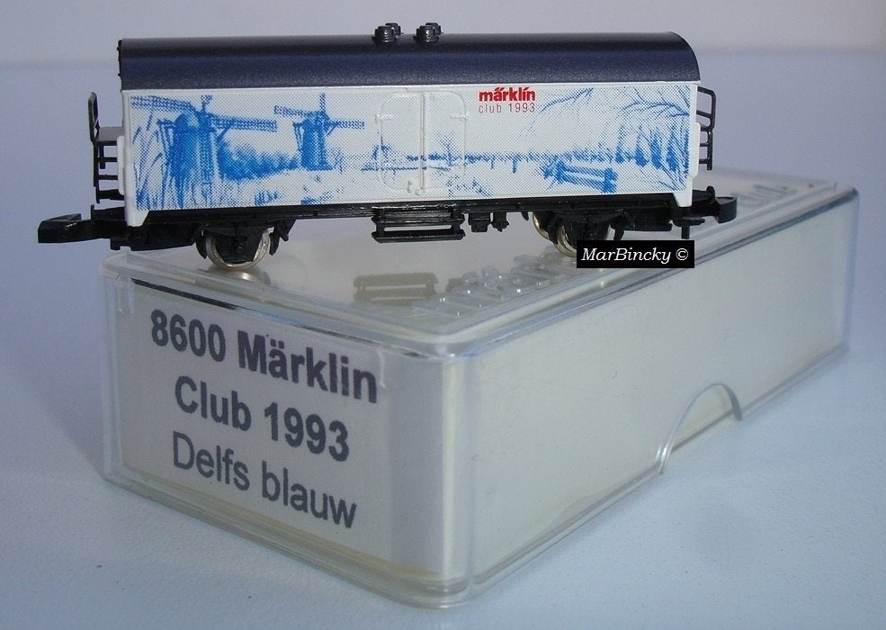 Märklin Z 8600 Club Wagen 1993 - Koelwagen !, Gelijkstroom, Ophalen of Verzenden, Märklin, Nieuw