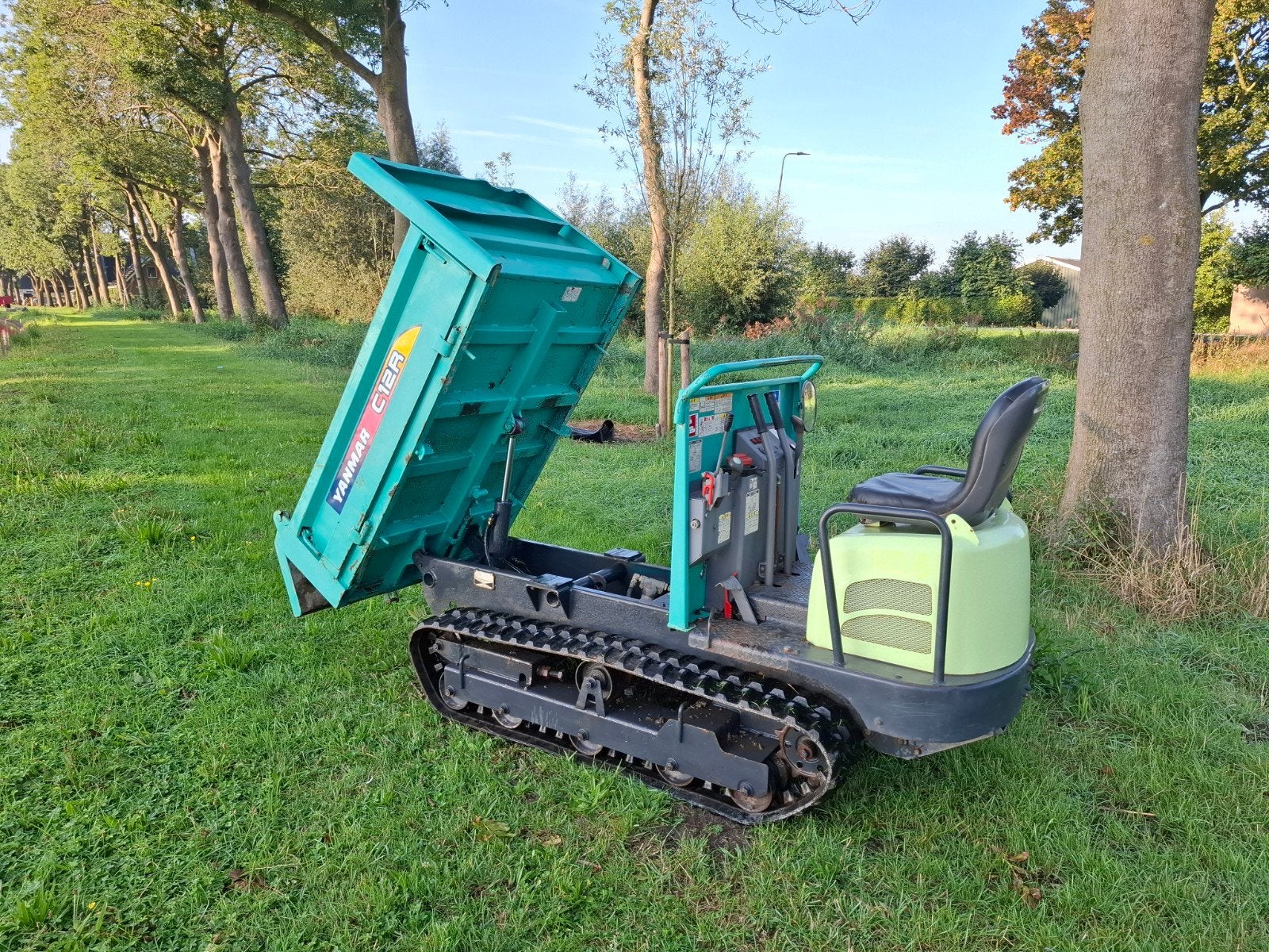 Yanmar C12R Minidumper, rupsdumper, dumper., Zakelijke goederen, Ophalen of Verzenden