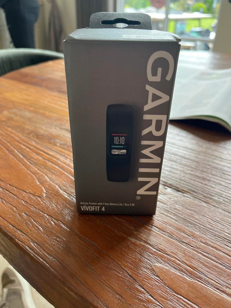 Garmin Vivofit 4 Activity Tracker - Nieuw in doos, Ophalen of Verzenden, Waterdicht, Nieuw, Zwart