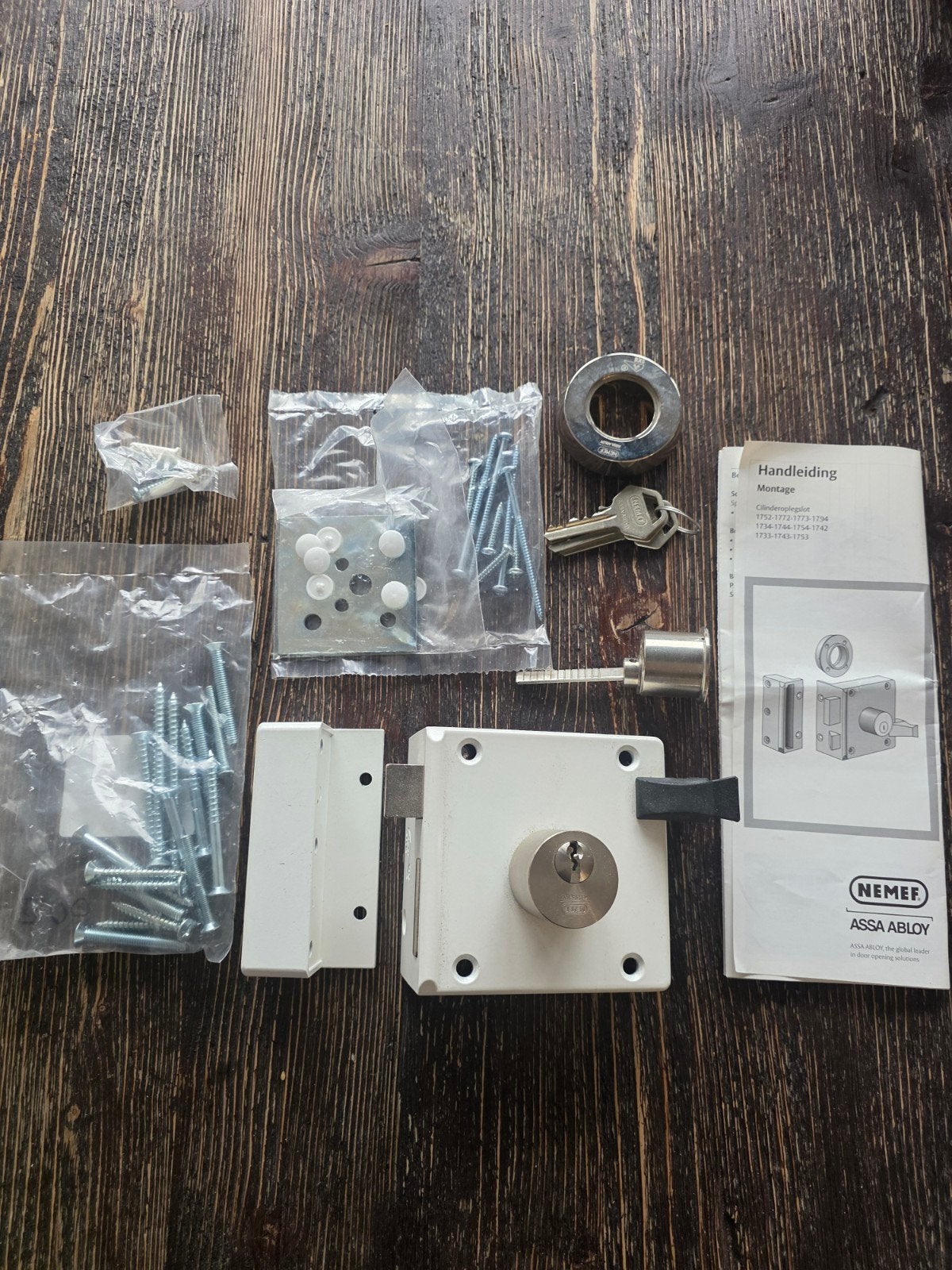 NEMEF ASSA ABLOY Cilinderoplegslot - Nieuw, Ophalen of Verzenden, Nieuw, IJzer, Slot