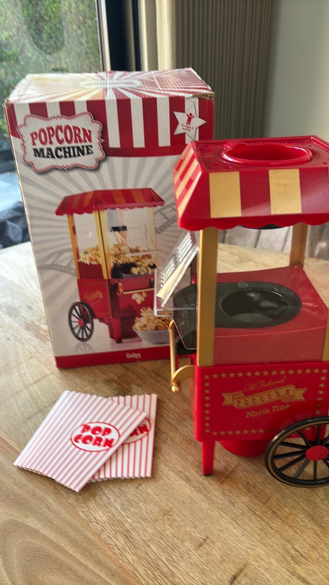 Popcorn macjhine Gadgy, Ophalen of Verzenden, Zo goed als nieuw, Overige
