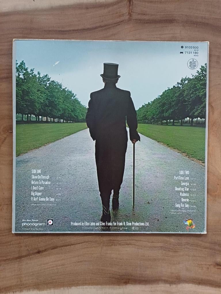 Elton John - A Single Man - Vinyl, Ophalen of Verzenden, Gebruikt, Overige formaten