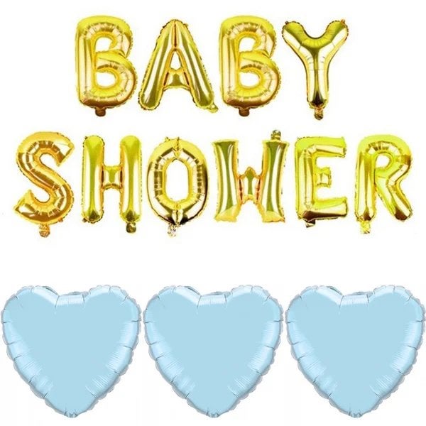 Babyshower folie ballonnen set, Versiering, Nieuw, Ophalen of Verzenden, Struikheide 64,3069lj,Rotterdam
