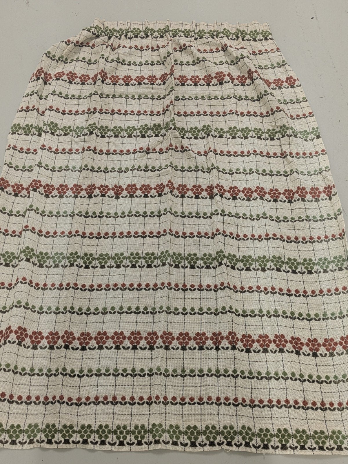 Gordijnen Vintage Vitrage Stoffering Retro, Ophalen of Verzenden, Zo goed als nieuw