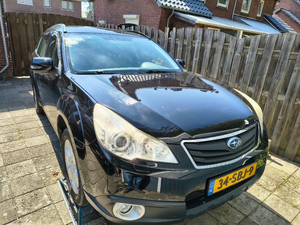Subaru Legacy 2.5 I Outback AWD CVT 2011 Zwart, Automaat, Euro 5, 1800 kg, Zwart