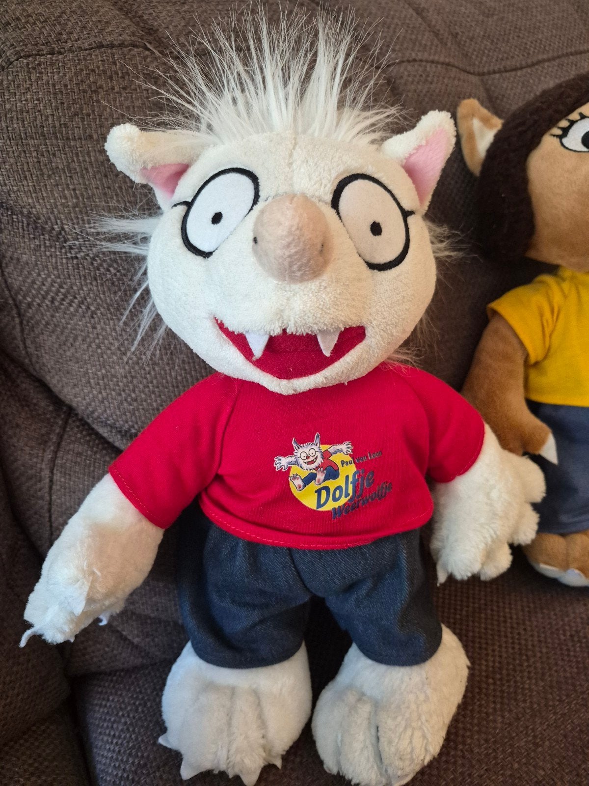 Dolfje Weerwolfje knuffel. Paul van Loon., Kinderen en Baby's, Verzenden, Zo goed als nieuw, Overige typen