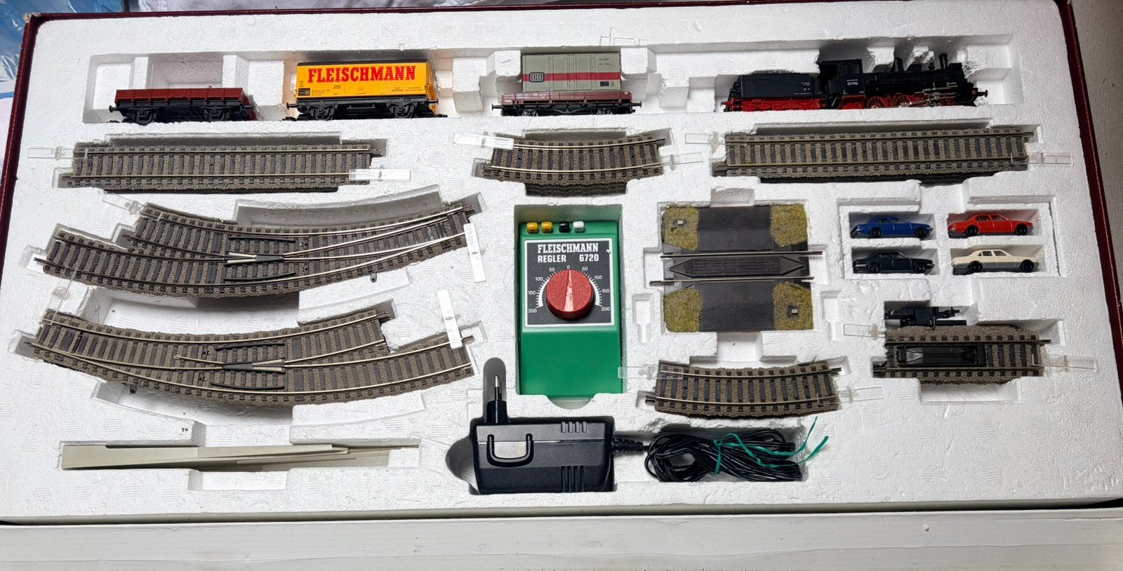 Fleischmann ho start-set 6392 a+ b, Hobby en Vrije tijd, Modeltreinen | H0, Gelijkstroom, Fleischmann, Rails, Ophalen of Verzenden