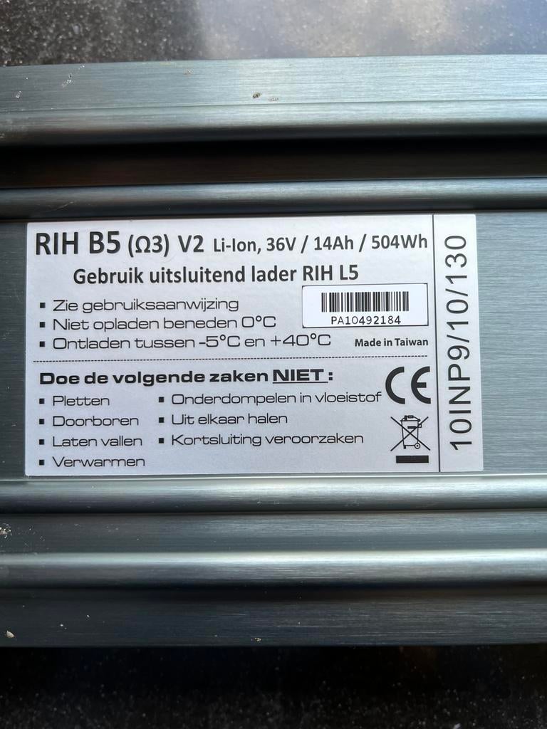 Schitterende Rih Omega 3 ebike (damesfiets), Fietsen en Brommers, Ophalen of Verzenden, Zo goed als nieuw