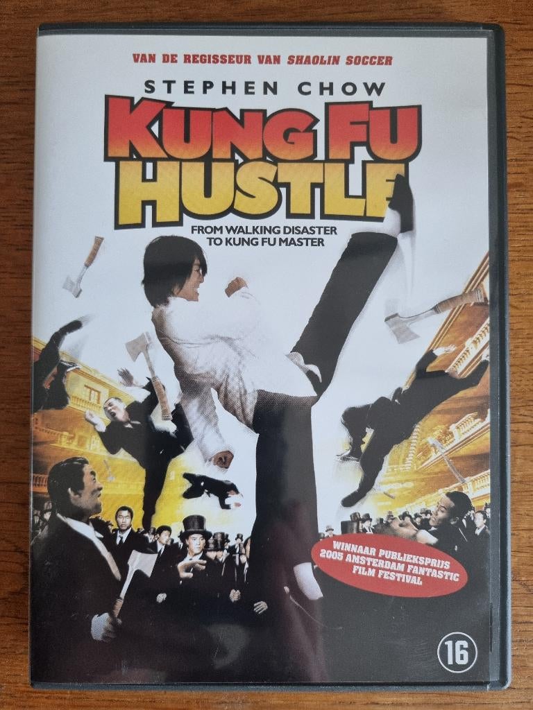 Kung Fu Hustle | Stephen Chow, Cd's en Dvd's, Dvd's | Actie, Zo goed als nieuw, Martial Arts, Vanaf 16 jaar, Ophalen of Verzenden