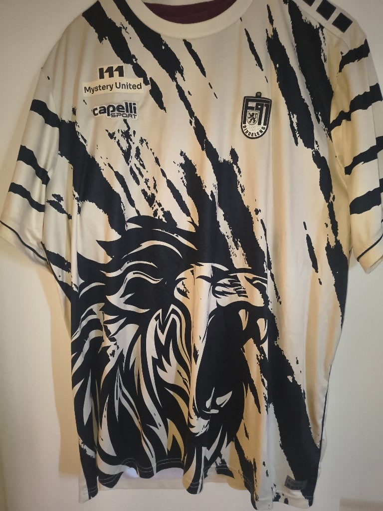 Wedstrijdshirt Diddeleng fc, Verzenden, Beige, Nieuw, Overige maten