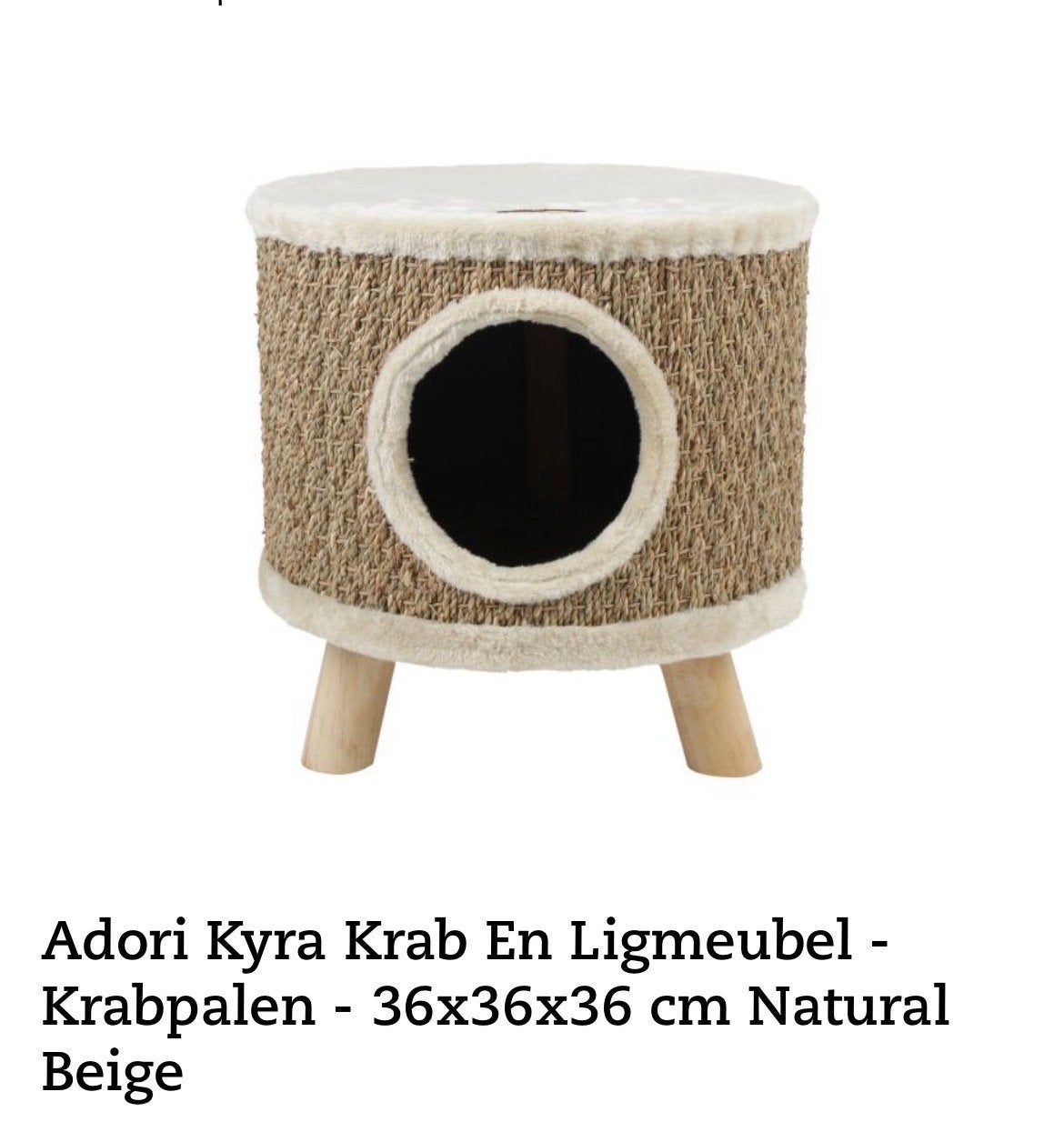Krab en lig meubel kat, Ophalen, Nieuw