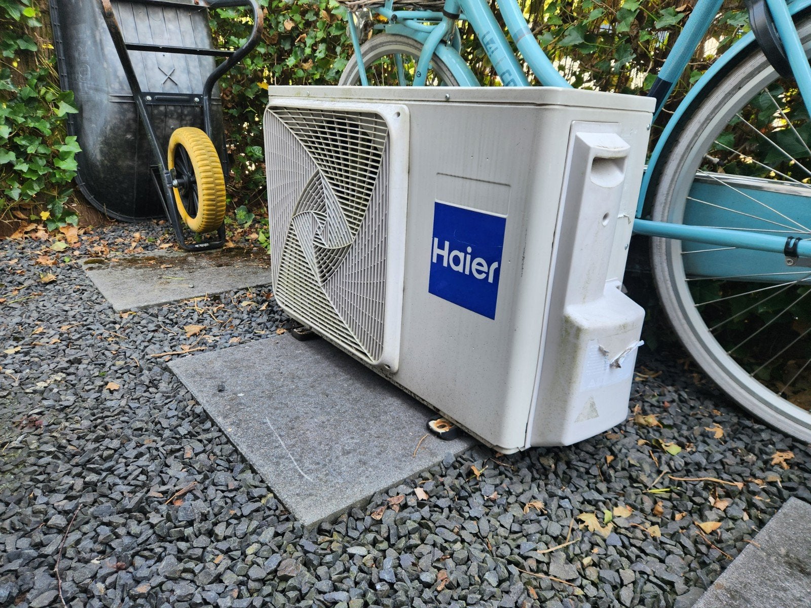 Haier splitunit 2,7kw airco met storing E7, Ophalen, Koelen en Ontvochtigen, Minder dan 60 m³, Energieklasse A of zuiniger