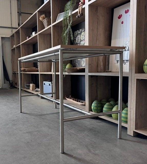 Bartafel 160x80xH105 cm,  200€ / stuk, 4 stuks, Huis en Inrichting, Ophalen of Verzenden, Gebruikt