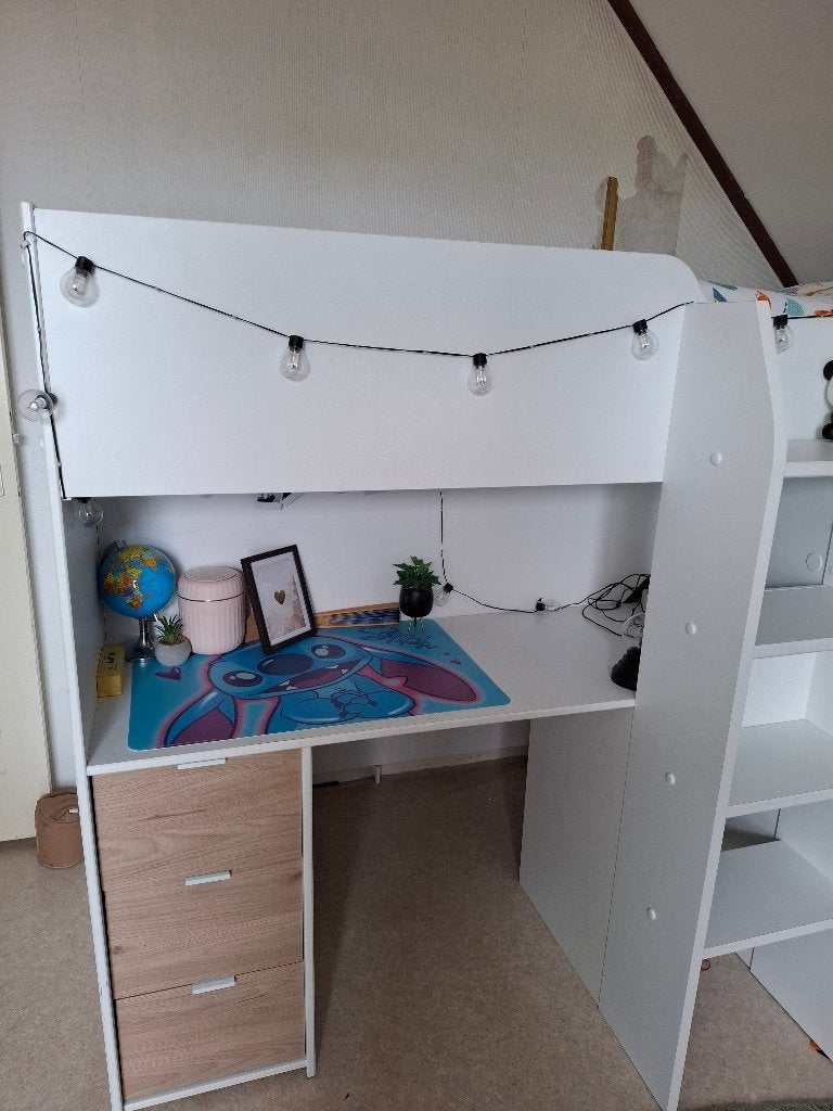 Halfhoogslaper, Kinderen en Baby's, Kinderkamer | Stapelbedden en Hoogslapers, Ophalen, Gebruikt, Halfhoogslaper