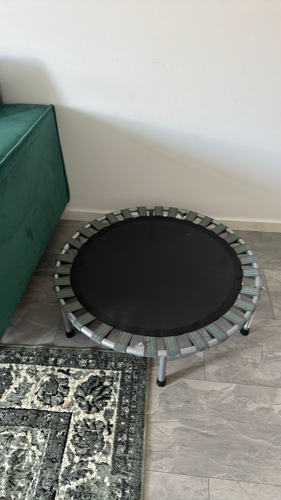 Mini trampoline voor fitness en cardio, Sport en Fitness, Ophalen, Zo goed als nieuw, Benen, Overige typen