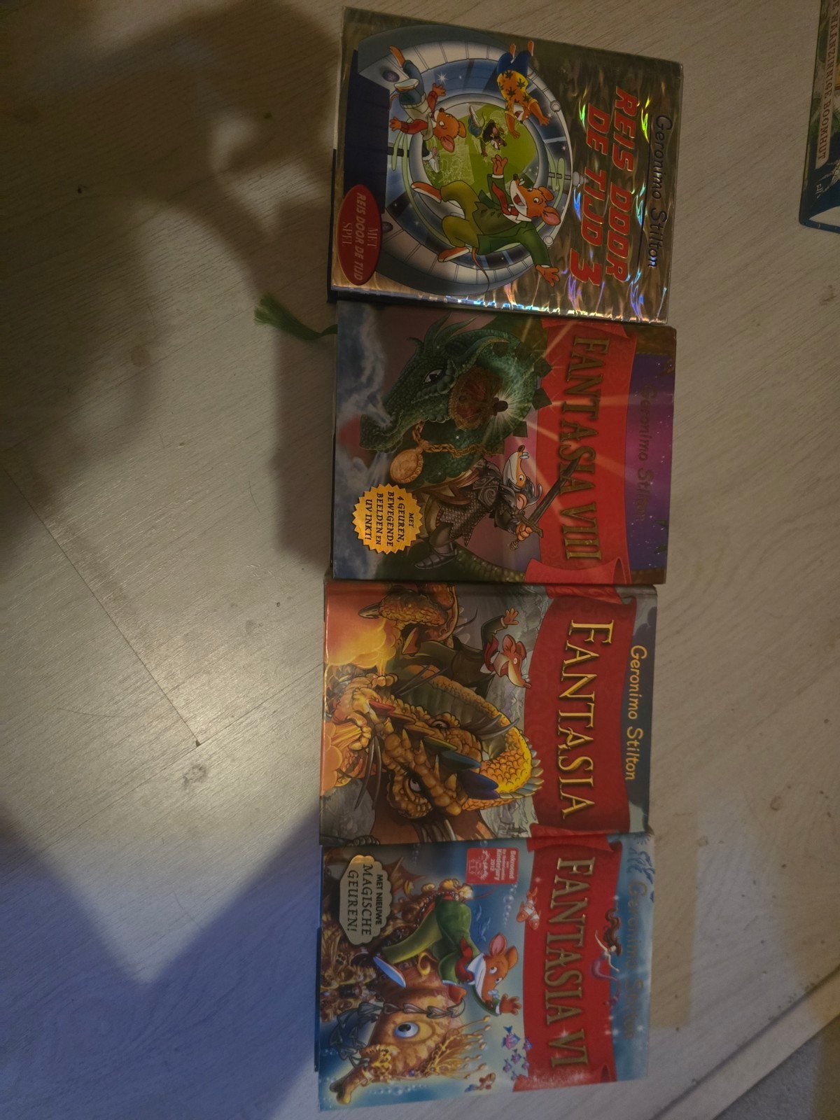 4 geronimo stilton boeken voor 15,00, Ophalen of Verzenden