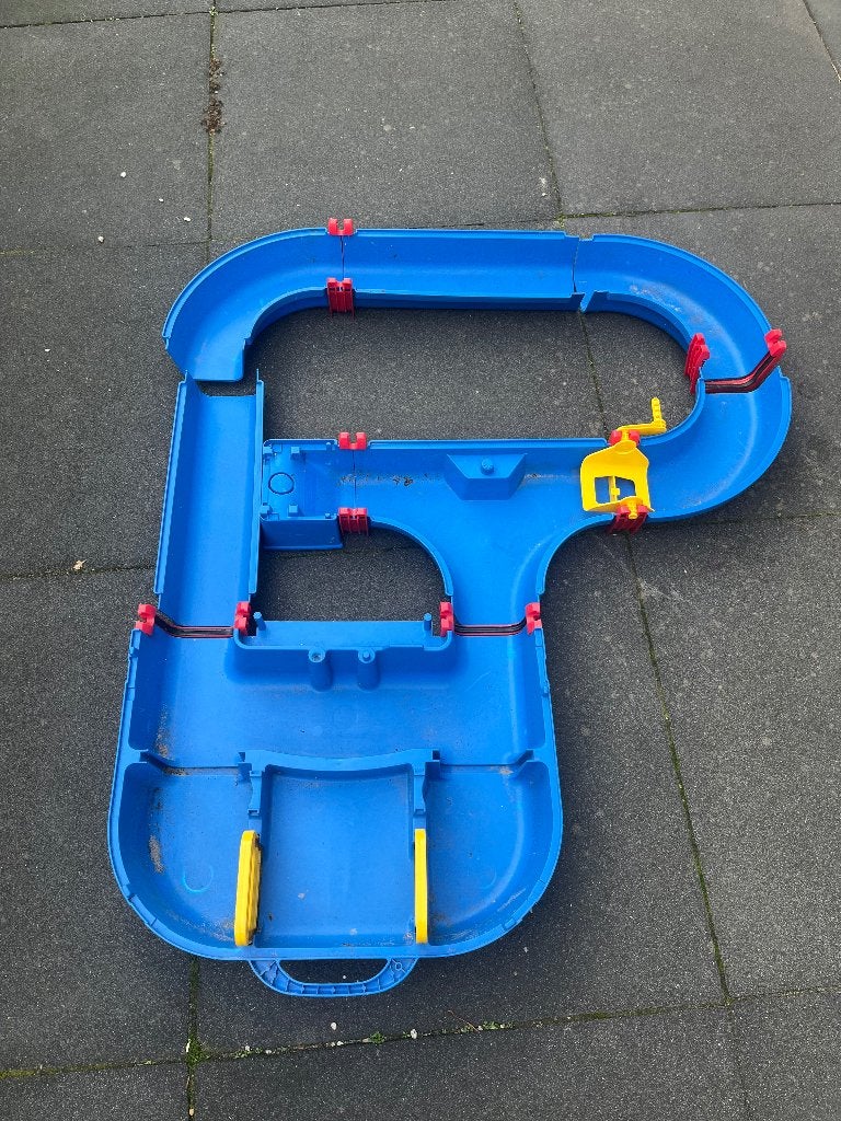 Waterbaan Aquaplay, Speelgoed - Blauw - 120cm x 105cm x 22cm, Ophalen, Gebruikt