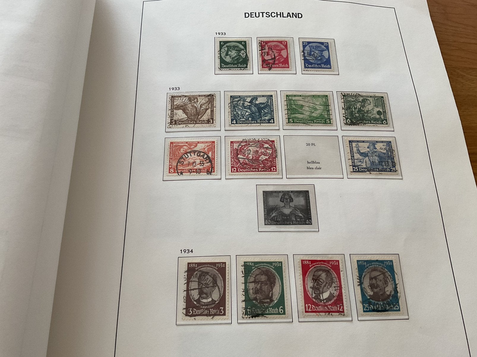 Mooie verzameling Duitse Rijk in Davo-album (adv 2 van 3), Postzegels en Munten, Ophalen of Verzenden, Buitenland
