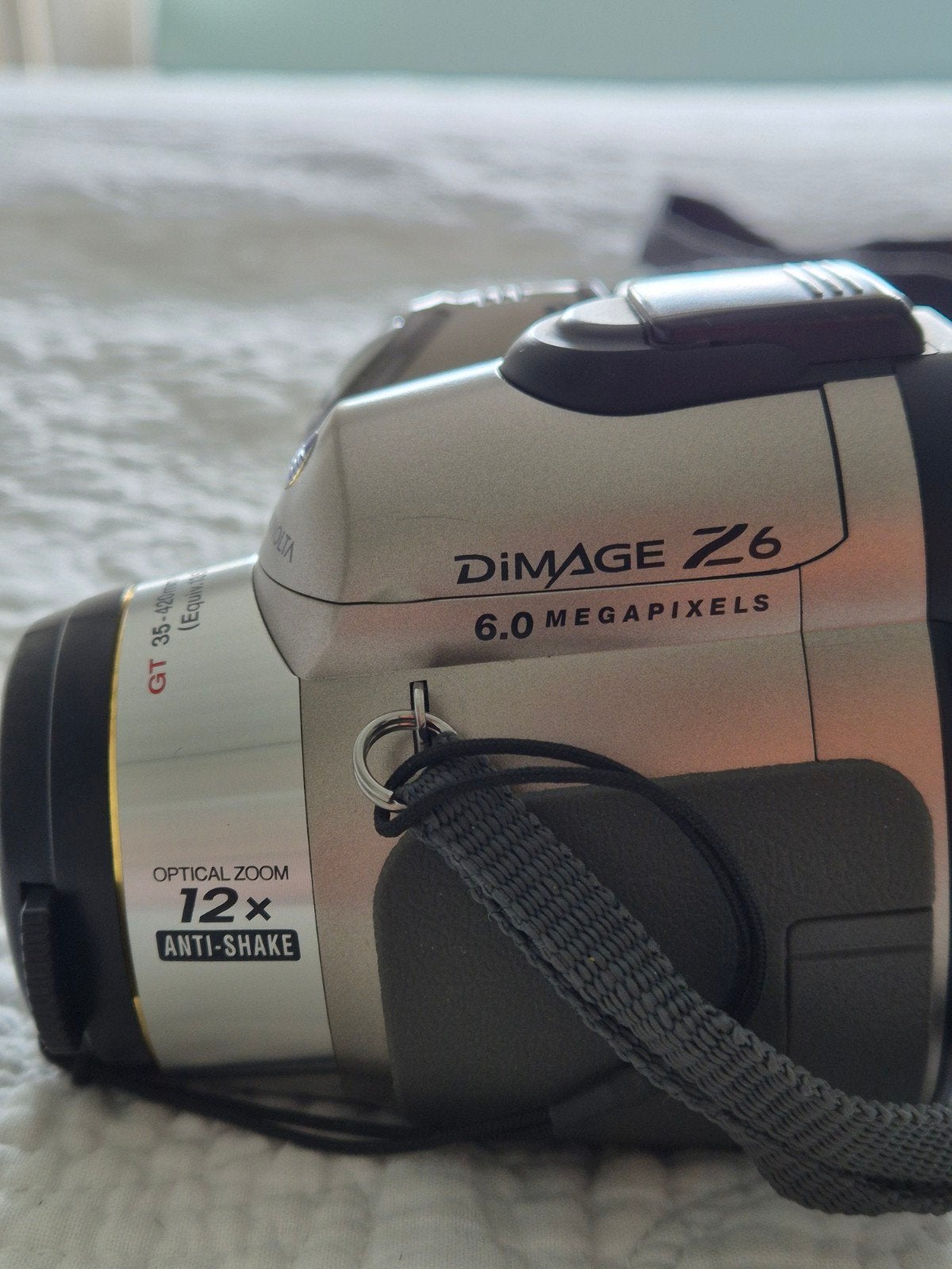 Konica Minolta DiMAGE Z6 - 6.0 Megapixels, 12x Optische Zoom, Gebruikt, Konica, Beeldstabilisatie, Ophalen of Verzenden