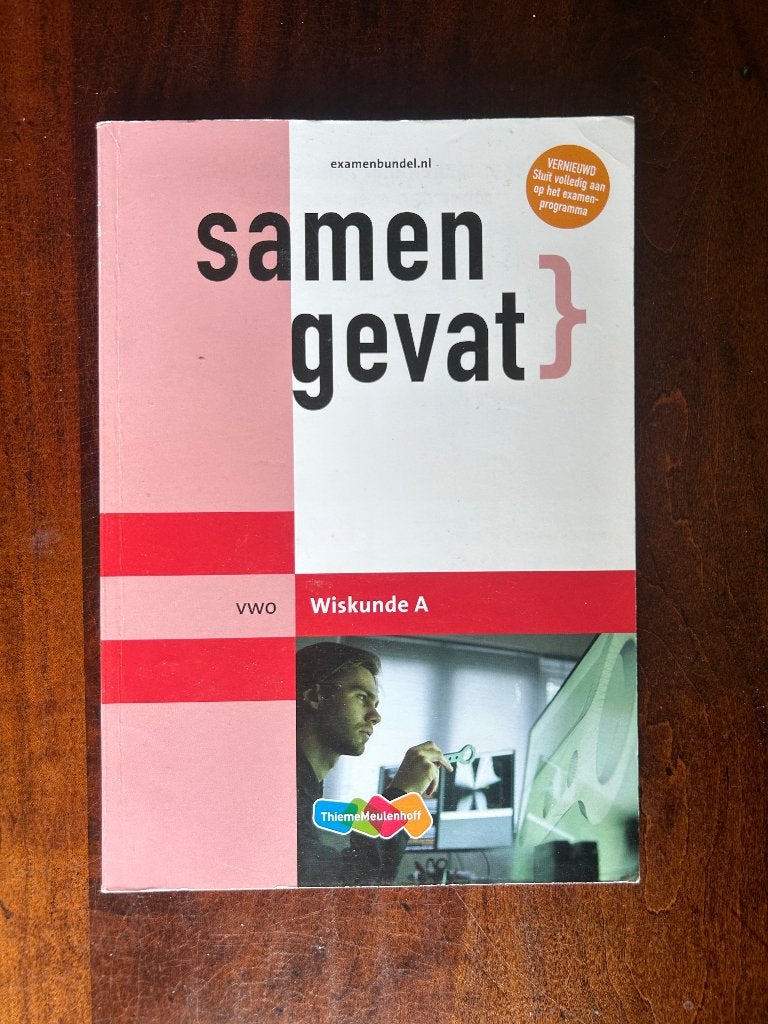 Samengevat Wiskunde A VWO, Ophalen of Verzenden, Zo goed als nieuw, VWO, Wiskunde A