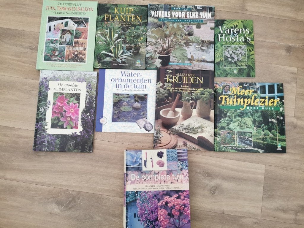 Pakket tuinboeken, Boeken, Ophalen, Gelezen, Diverse, Interieur en Design