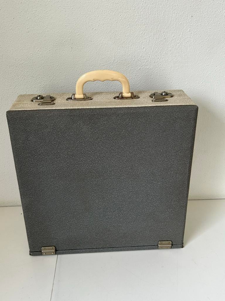 Vintage platenkoffer / opbergkoffer, Ophalen of Verzenden