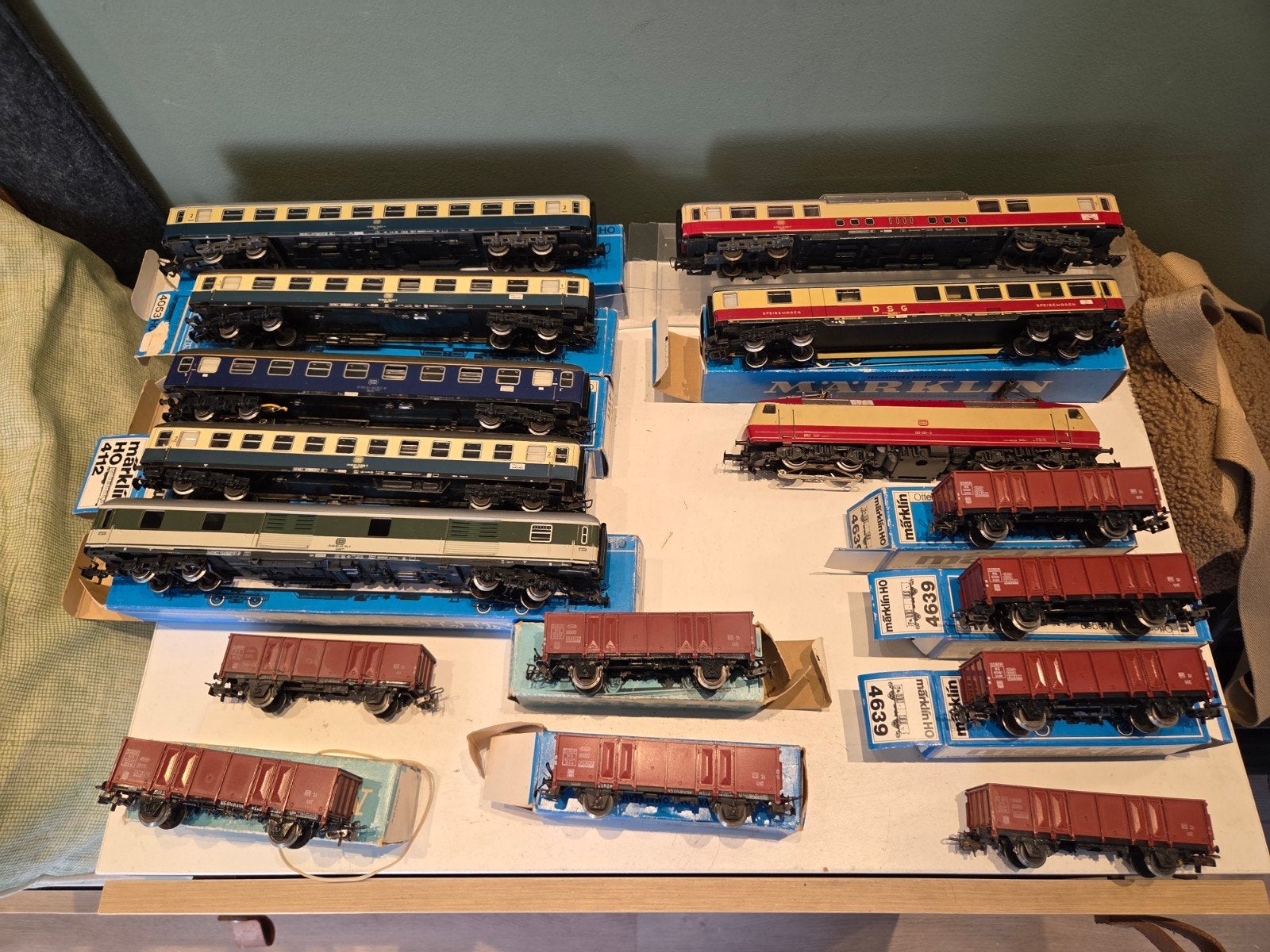 Partij Märklin treinen, Hobby en Vrije tijd, Ophalen of Verzenden, Wisselstroom, Märklin
