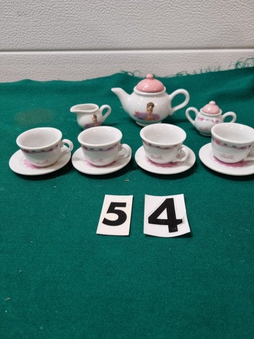 mini servies barbie, Ophalen of Verzenden