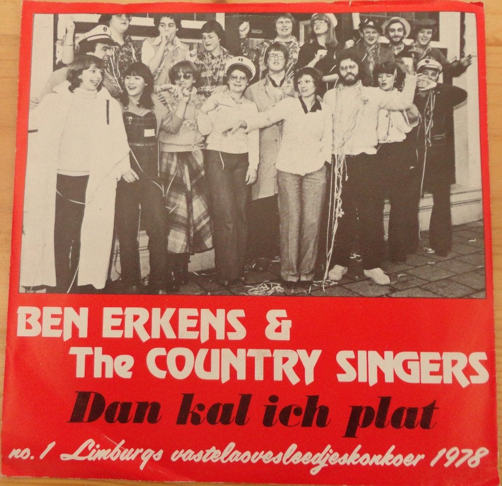 Ben Erkens & The Country Singers > Danka ich plat, Ophalen of Verzenden, Gebruikt, 7 inch