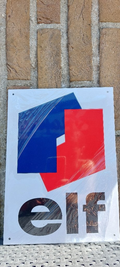 Reclamebord ELF, Ophalen of Verzenden, Nieuw, Auto's