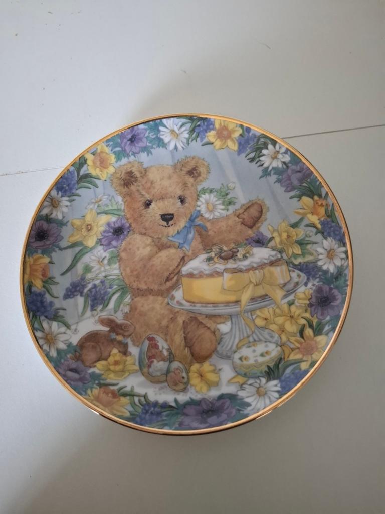 Franklin mint teddy s easter treat limited edition, Ophalen of Verzenden