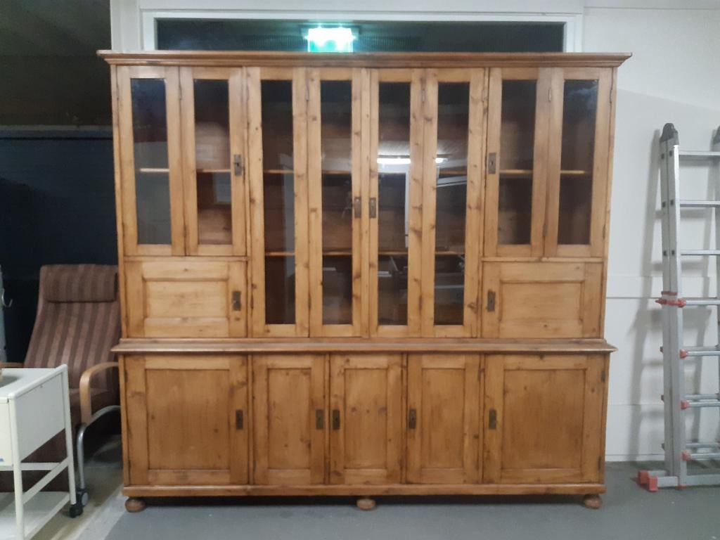 Landelijke kast buffetkast apothekerskast oud grenen, Huis en Inrichting, Ophalen, Info@tommysmit.nl, 200 cm of meer, 7008AR