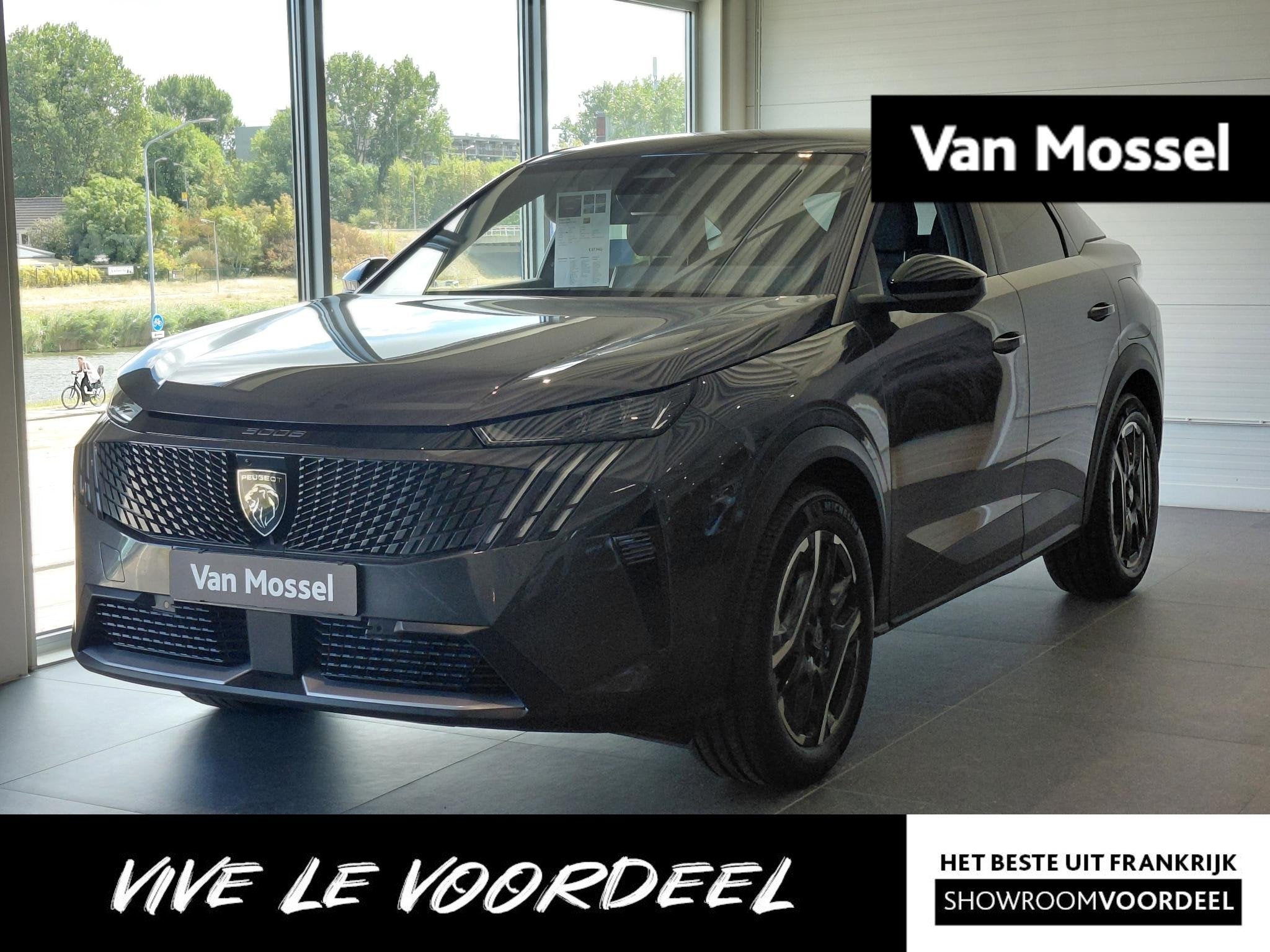 Peugeot 3008 1.6 plug-in Hybrid 195 Allure, Auto's, 12 maanden, 4 cilinders, Parkeersensor, Leder en Stof